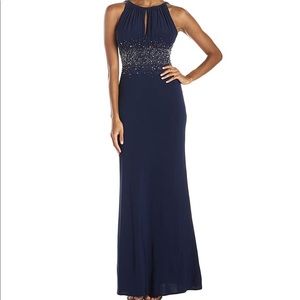 Navy Gown - JS GROUPE DRESS -NWT